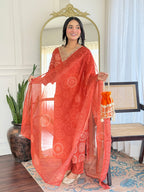 The52 Women's Gorgeous Rayon Embroidery Straight Kurta with Pant And Dupatta Set - Distacart