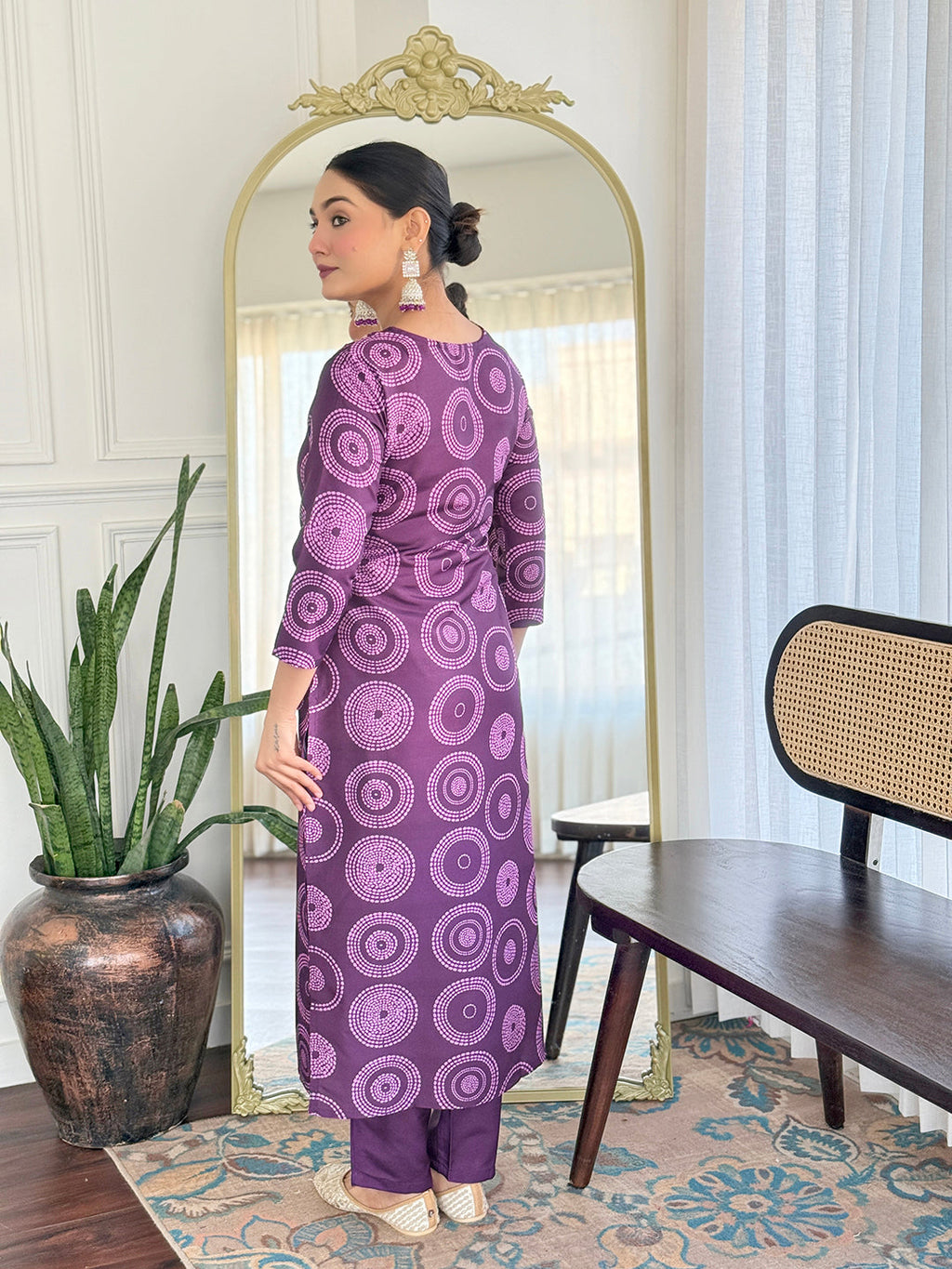 The52 Women's Gorgeous Rayon Embroidery Straight Kurta with Pant And Dupatta Set - Distacart