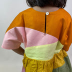 ArthLife Multi-Color Block Dress
