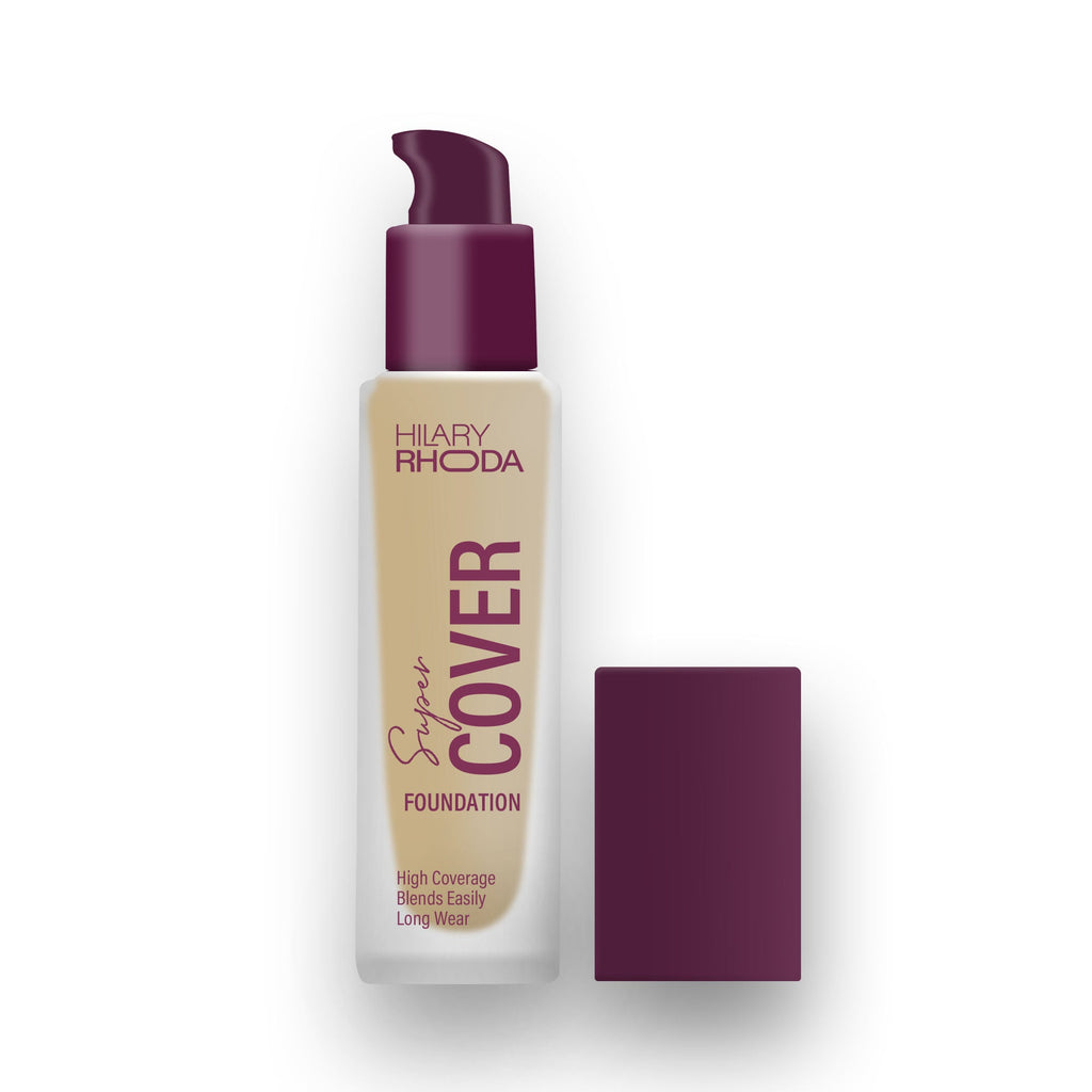 Hilary Rhoda Super Cover Waterproof Foundation - Nude Beige 03 - Distacart