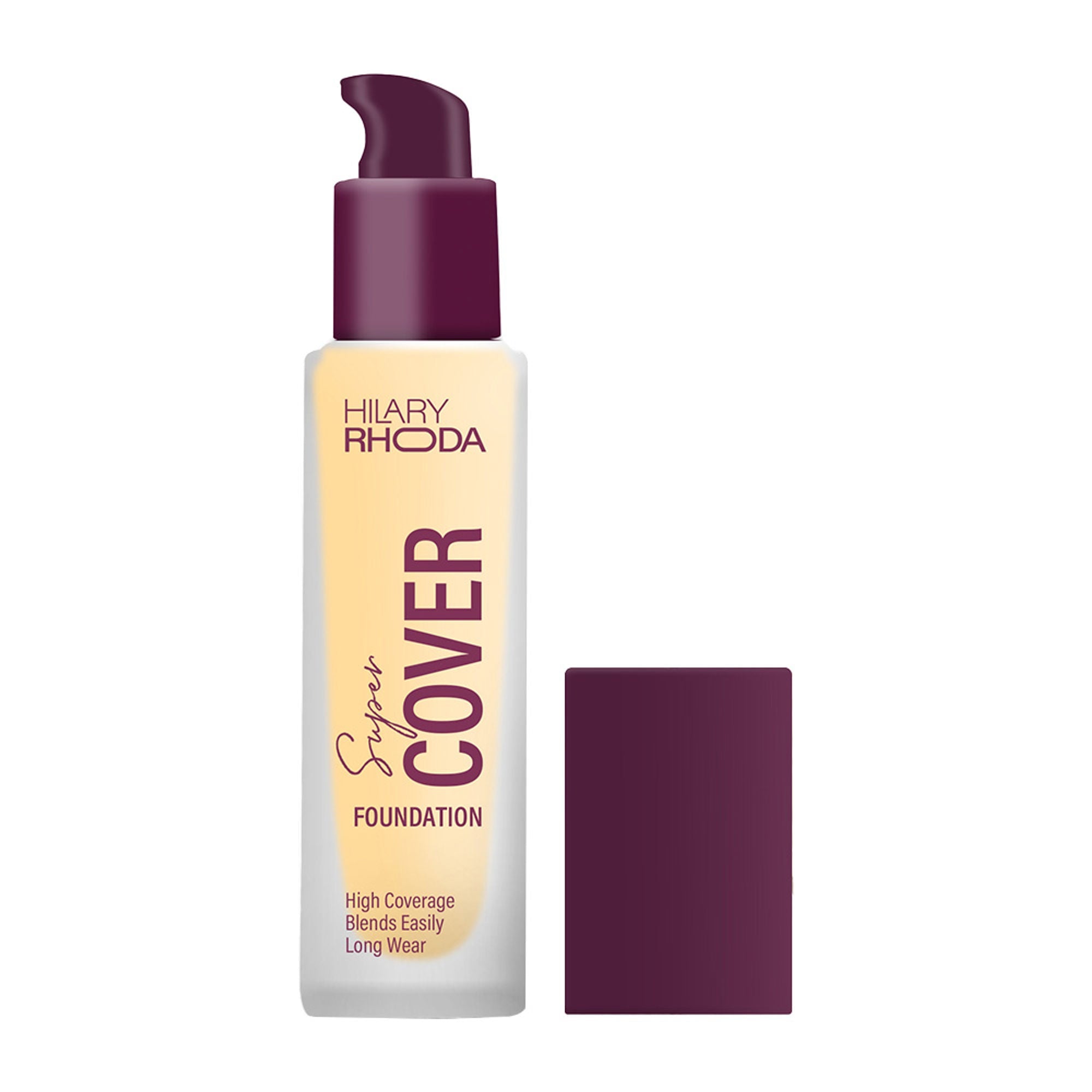 Hilary Rhoda Super Cover Waterproof Foundation - Caramel Beige 05 - Distacart