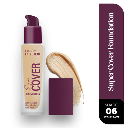 Hilary Rhoda Super Cover Waterproof Foundation - Warm Sun 06