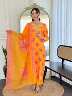 The52 Women's Beautiful Rayon Embroidery work Straight Kurta with Pant and Dupatta Set - Distacart