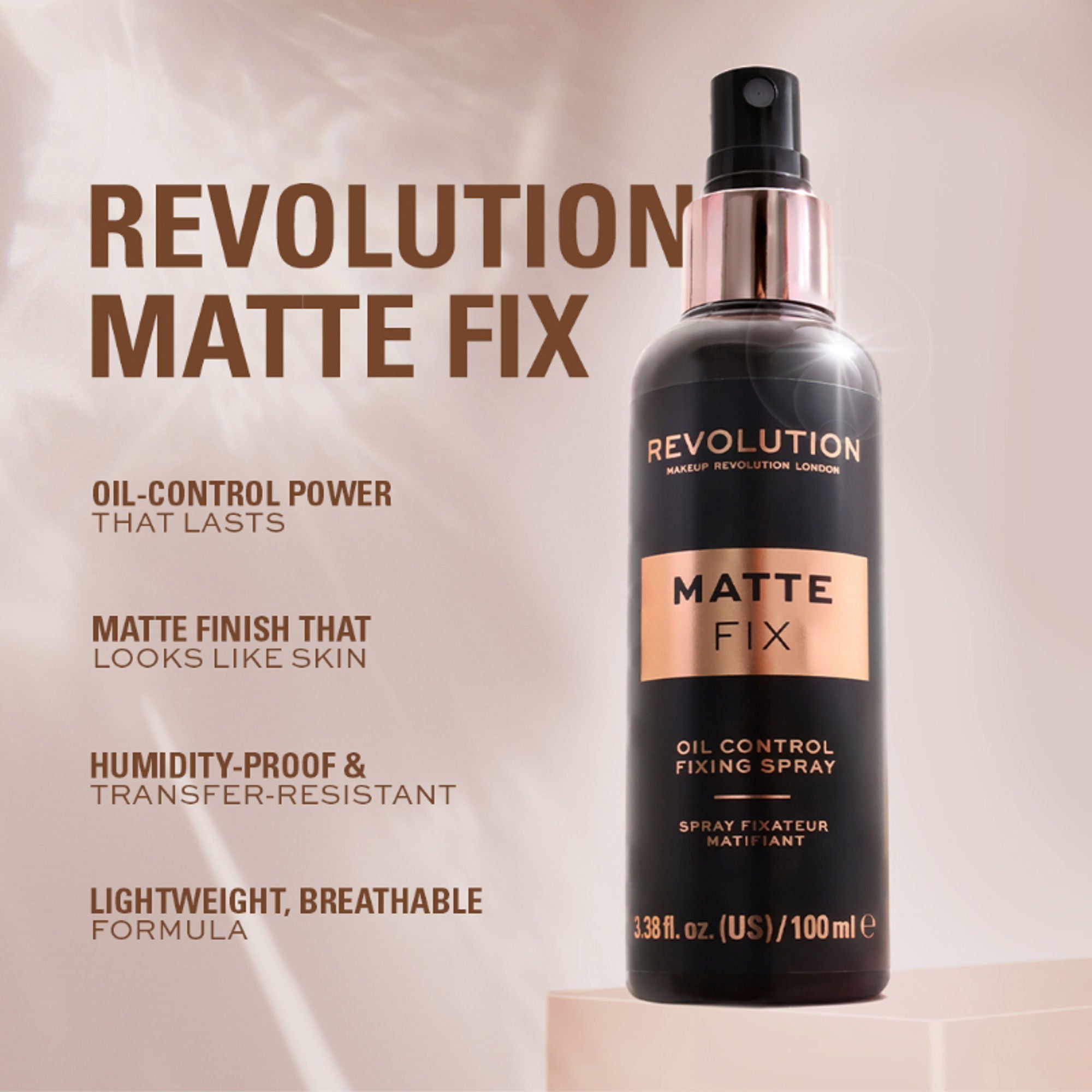 Makeup Revolution Oil Control Fixing Spray