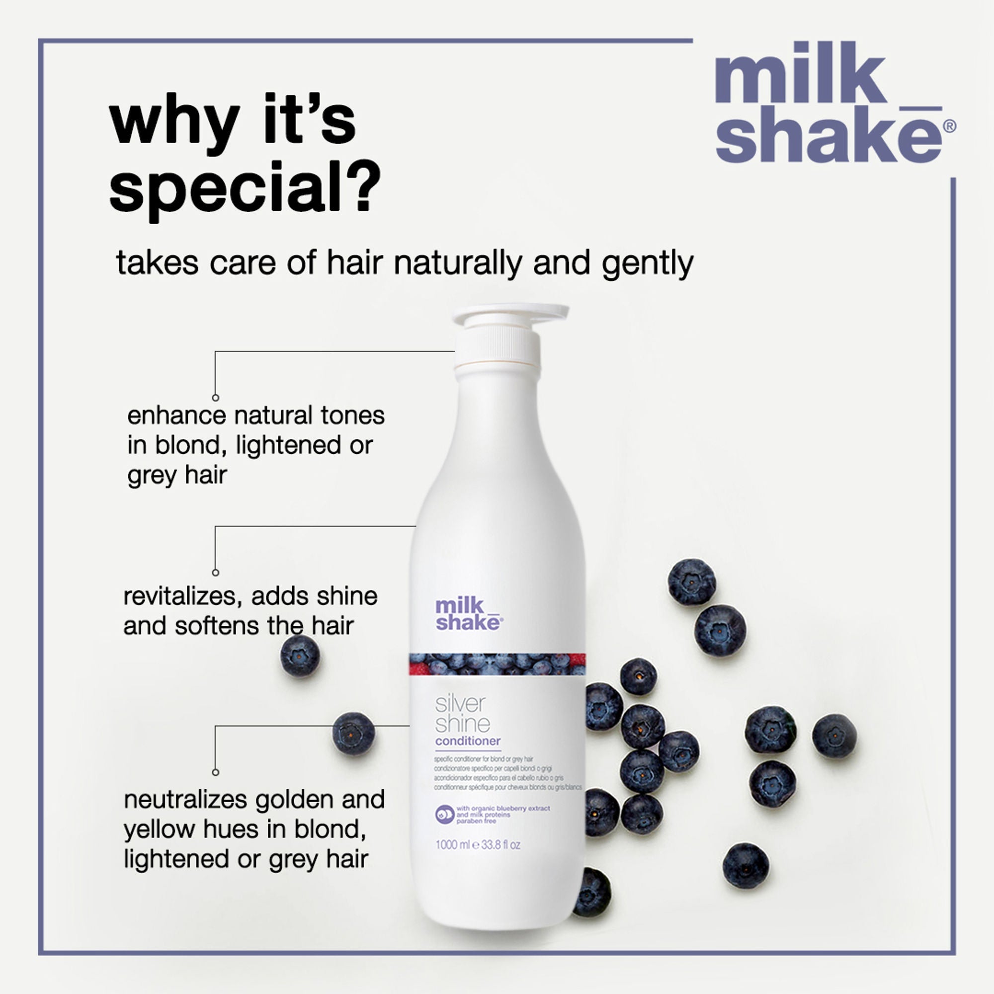 Milkshake Energizing Blend Conditioner For Hair Loss, Fine Hair With Organic Rosemary & Sage