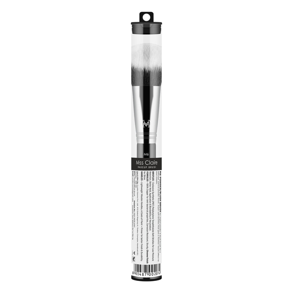 Miss Claire M6 - Powder/Blush Brush - Chrome