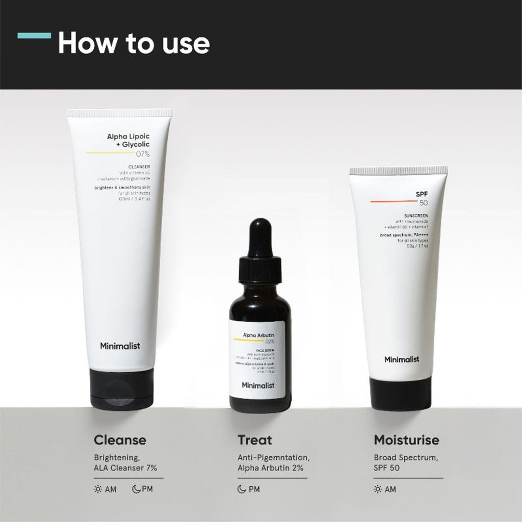 Minimalist Dark Spots Solution