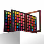 PAC Studio Prism Eyeshadow Palette X42 Sunset - Intense Pigment Payoff, Blendable Formula, Mattes & Shimmer