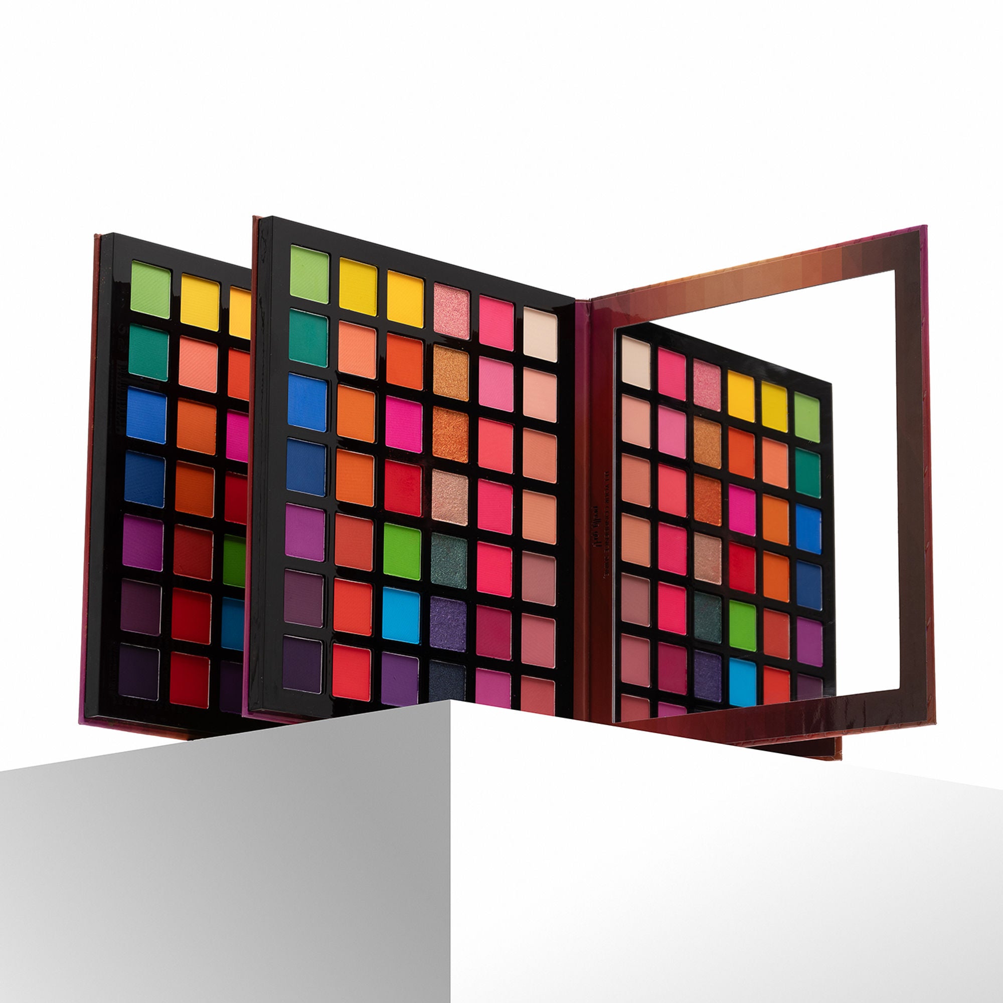 PAC Studio Prism Eyeshadow Palette X42 Sunset - Intense Pigment Payoff, Blendable Formula, Mattes & Shimmer