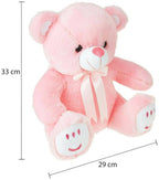 Jam & Honey Teddy Bear, Cute, Soft Toy (Pink)