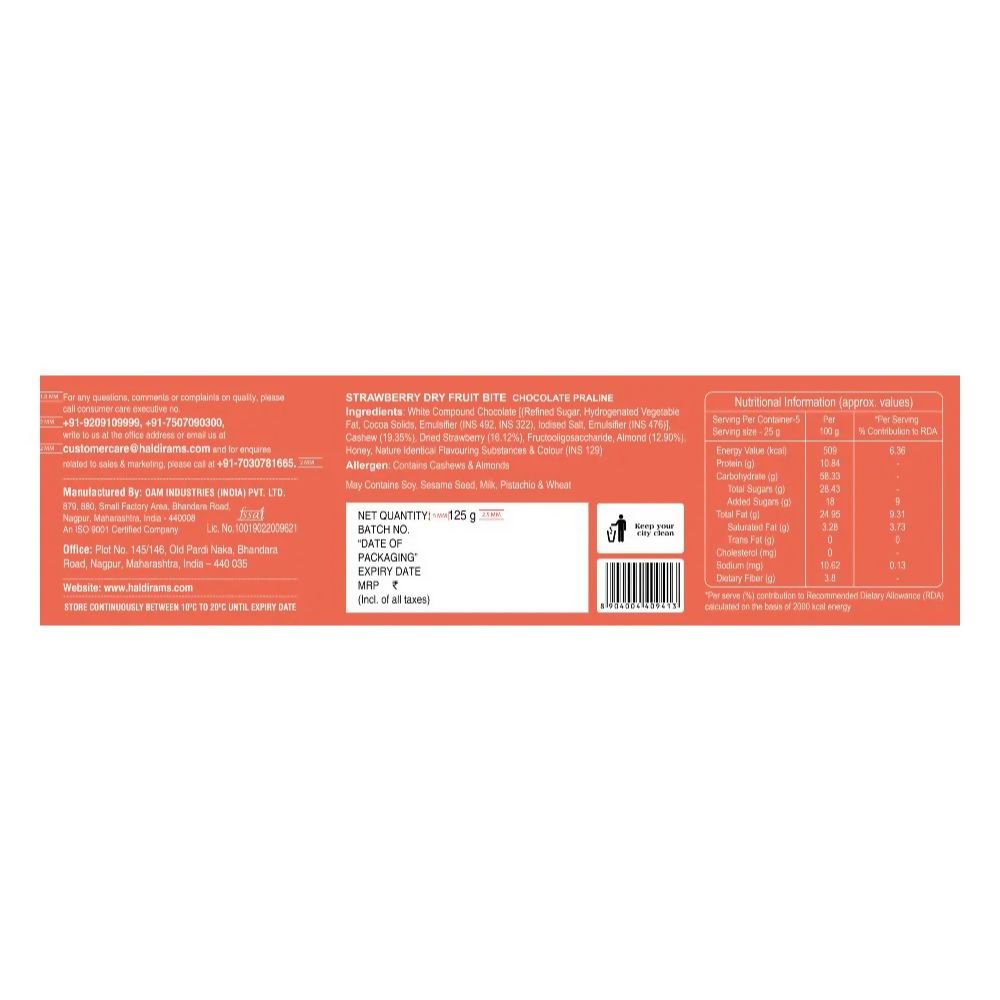 Haldiram's Strawberry Delights - Distacart