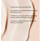 BiE Vanilla Sorbet Body Lotion with Hyaluronic Acid & Niacinamide
