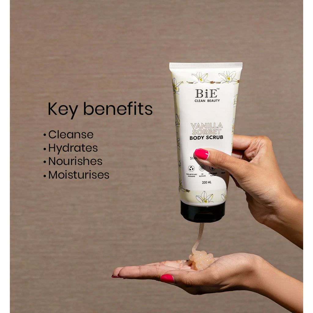 BiE Vanilla Sorbet Body Scrub