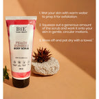 BiE Peach Sunrise Body Scrub - Distacart