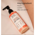 BiE Peach Sunrise Body Lotion with Hyaluronic Acid & Niacinamide