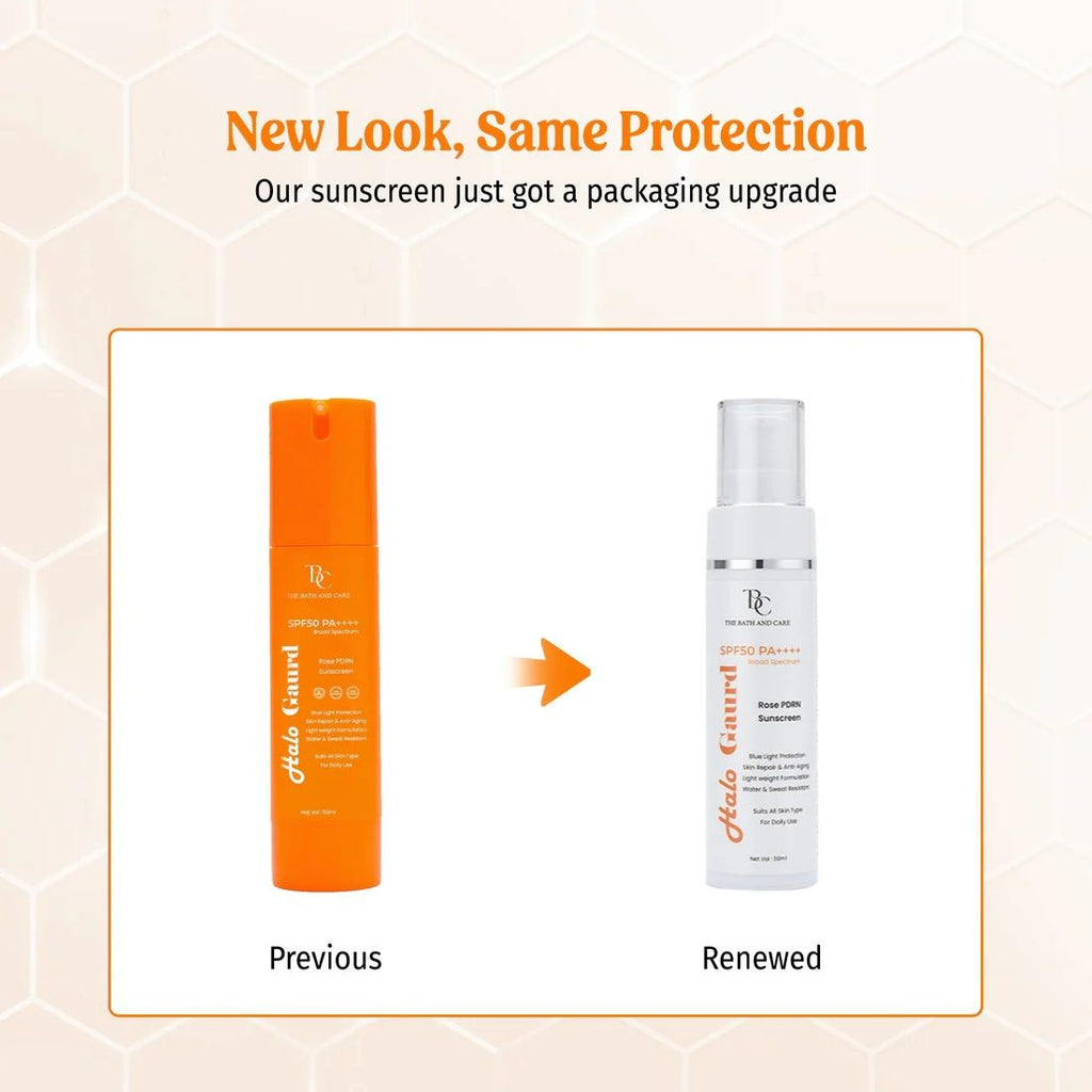 TBC - The Bath and Care Halo Guard Hydrating Sunscreen Broad Spectrum SPF 50 PA++++