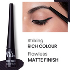 NY Bae Truly Matte Liquid Eyeliner - Bold Black - Distacart