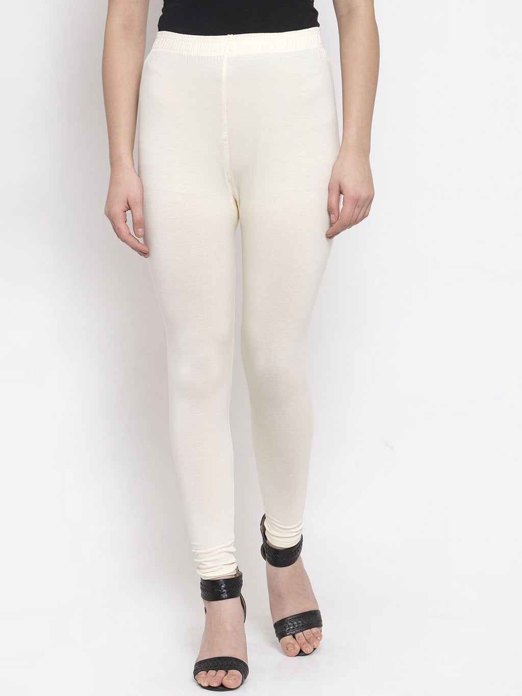 TAG 7 Women Pack Of 2 Solid Churidar-Length Leggings
