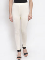 TAG 7 Women Pack Of 2 Solid Churidar-Length Leggings