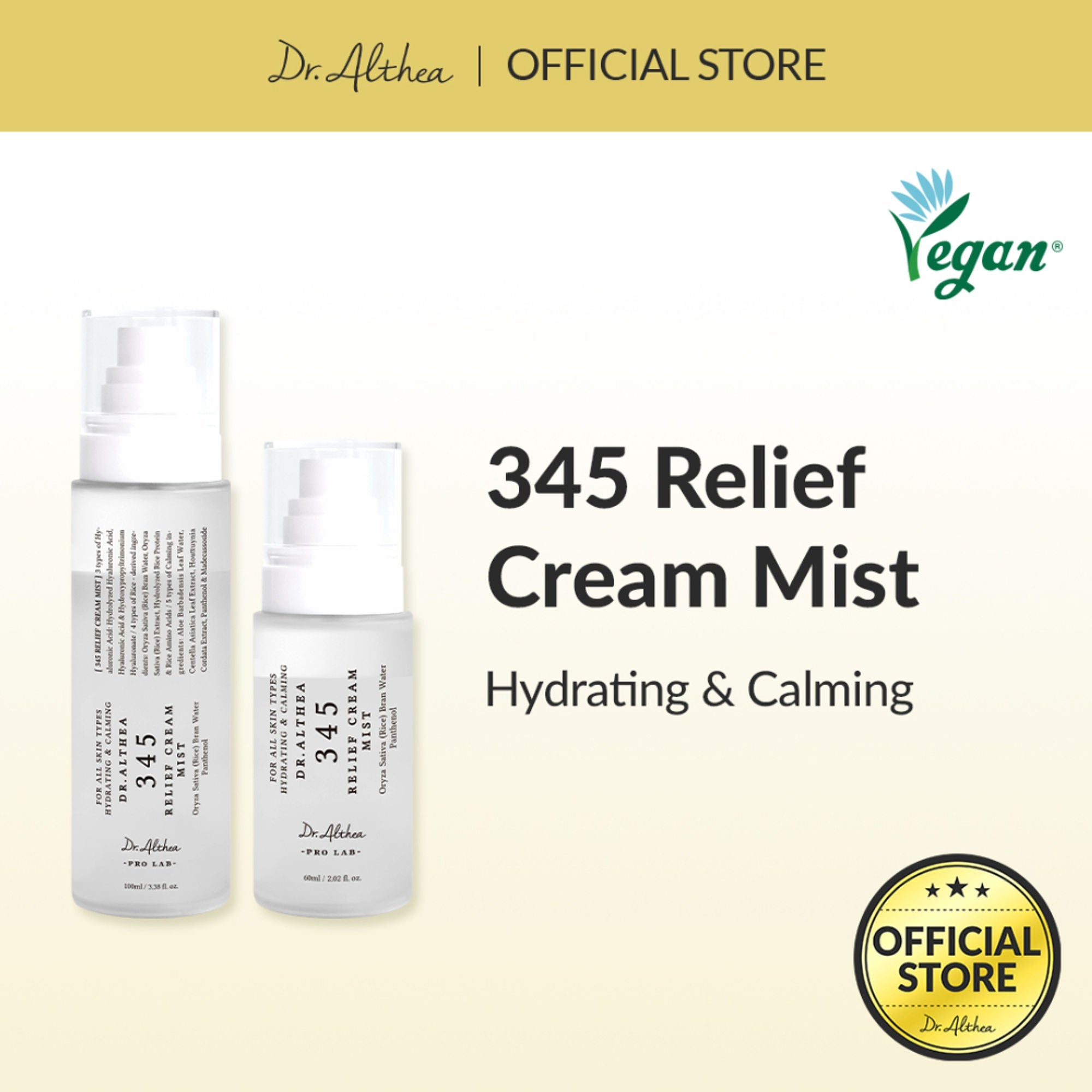 Dr.Althea 345 Relief Cream Mist