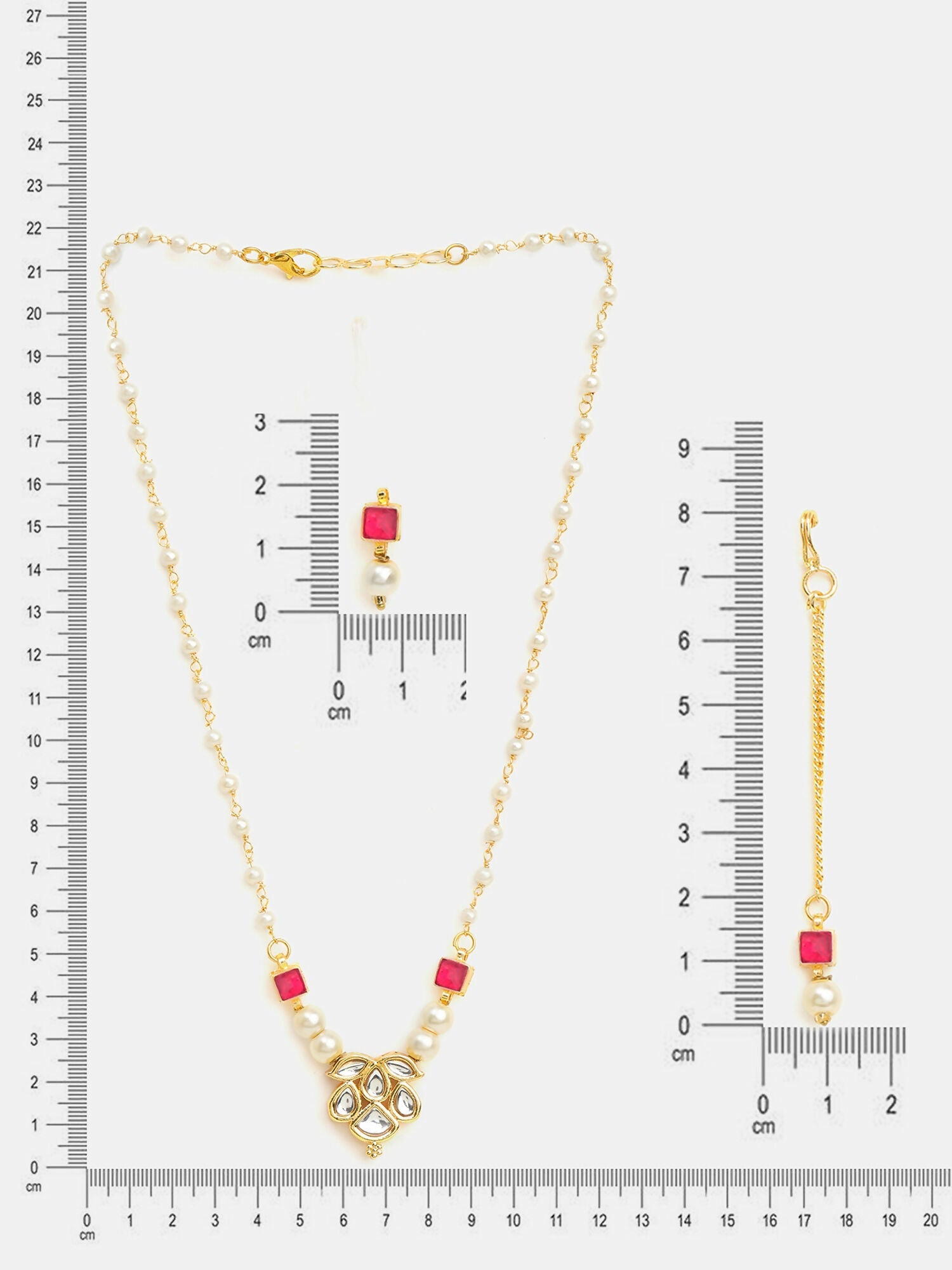 Ruby Raang Mannat Kundan Set - Distacart