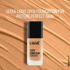 Lakme Invisible Finish Full Coverage Liquid Foundation SPF 8 - Shade 01