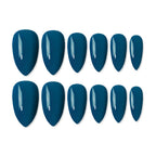 shills professional reusable press on nails almond spn620