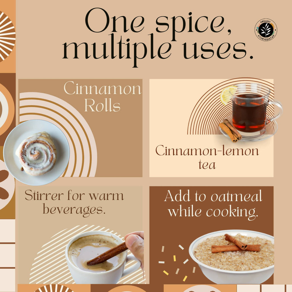 Organic Ayurvedistan Ceylon Cinnamon Sticks - Distacart