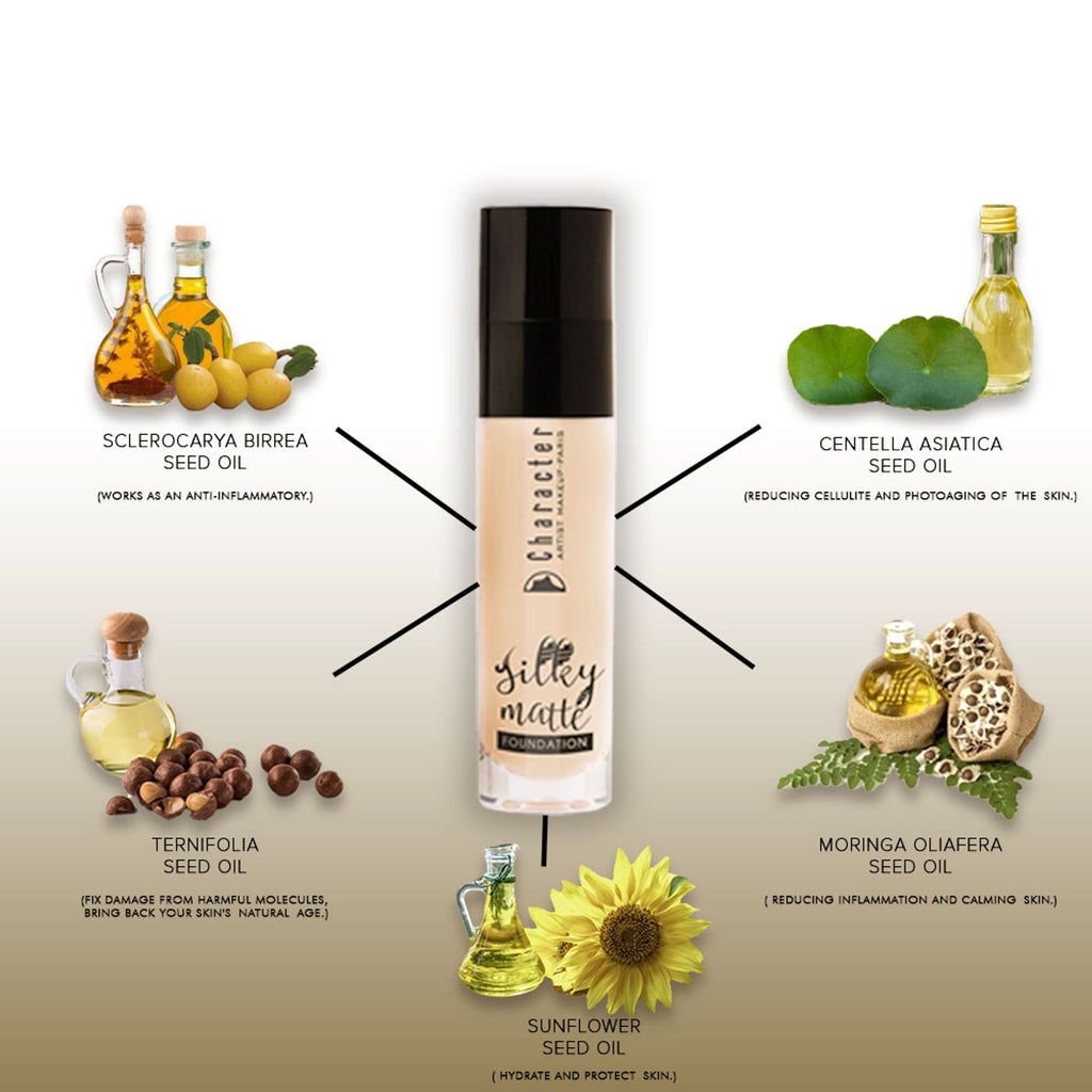 Character Silky Matte Foundation - Smf001