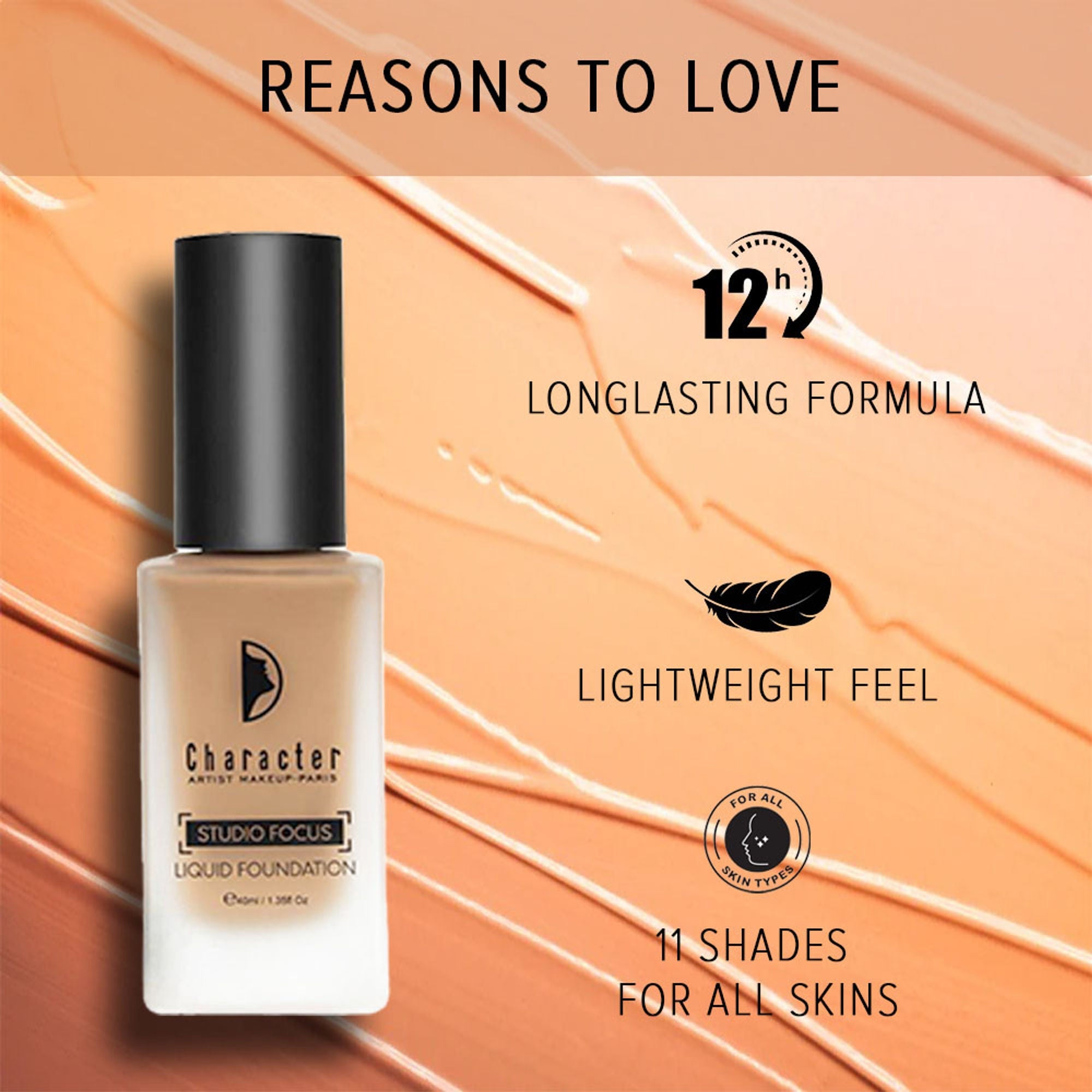 Character Studio Focus Liquid Foundation - Pif003