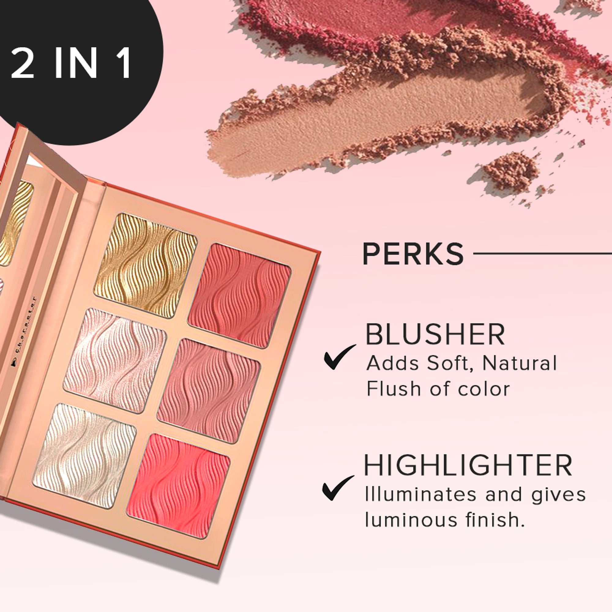 Character Glow & Blush Palette - Cbh003