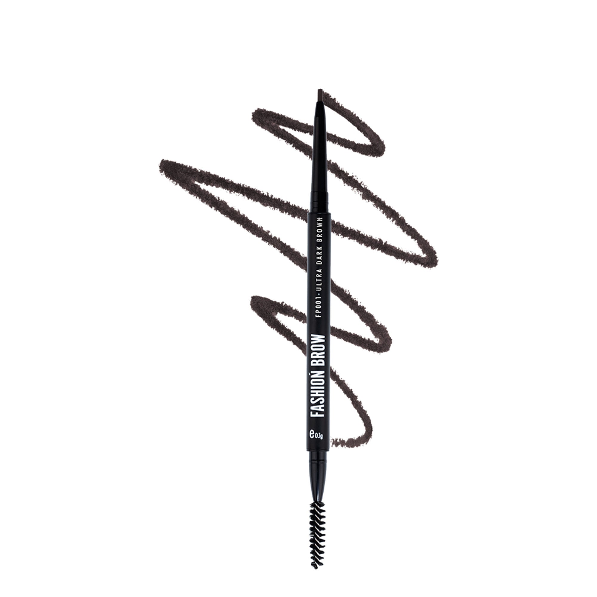 Character Fashion Brow Pencil - Ultra Dark Brown Fp001