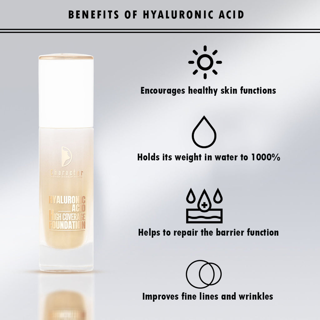 Character Hyaluronic Acid High Coverage Foundation - Taffeta 005