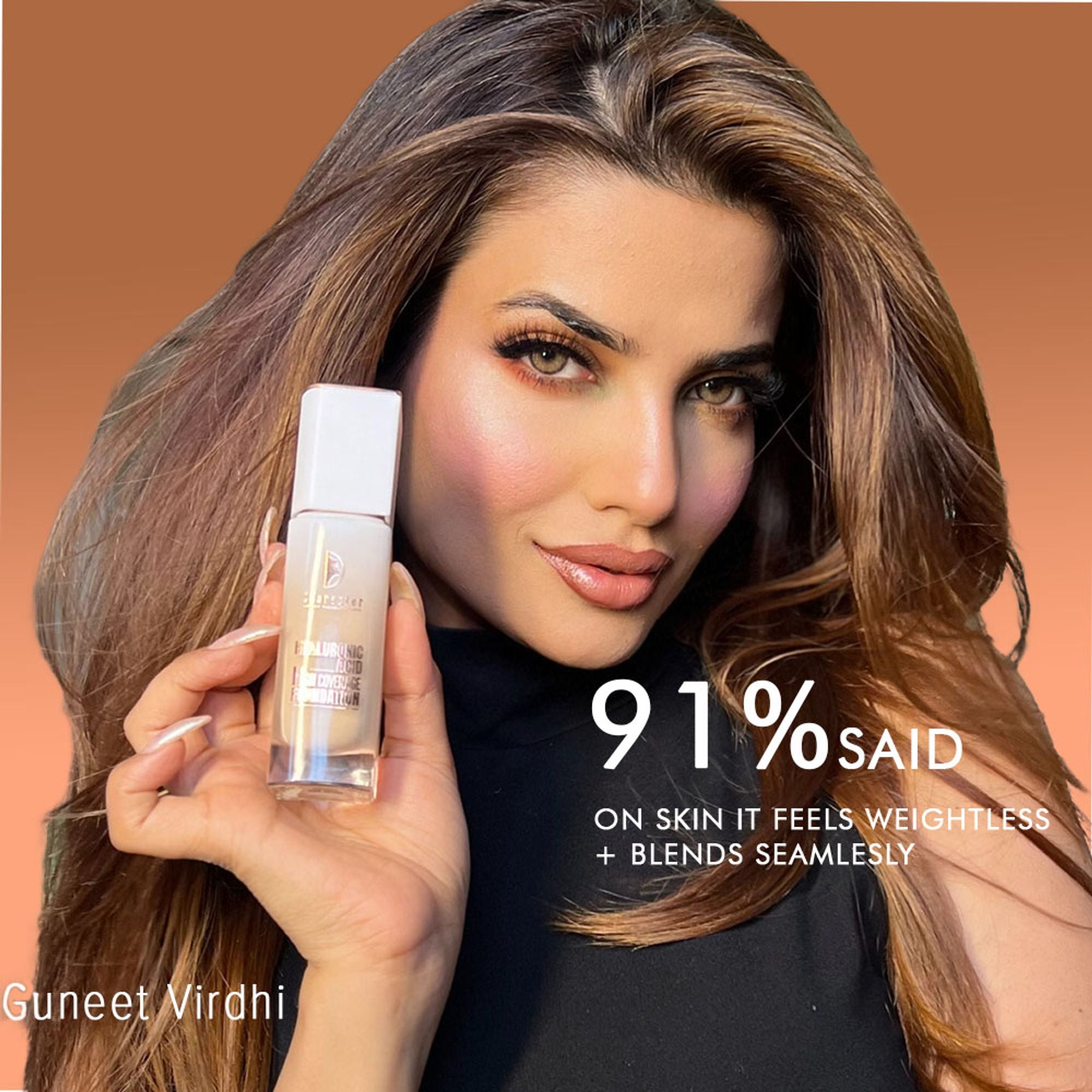Character Hyaluronic Acid High Coverage Foundation - Velour 006