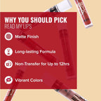 Character Read My Lips Matte Liquid Lipstick - Lip Candy 004