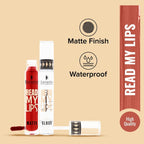Character Read My Lips Matte Liquid Lipstick - Rose Bird 009
