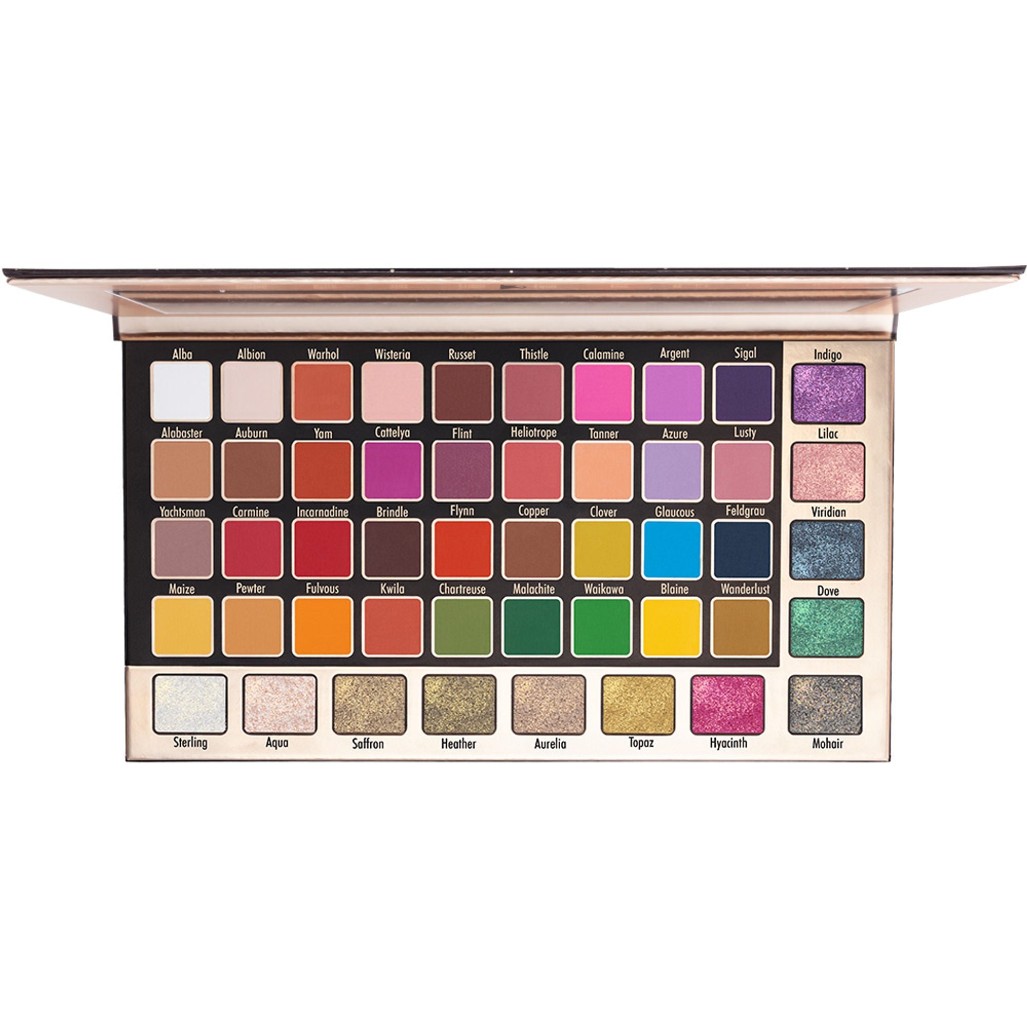 Character Royal 48 Color Eyeshadow Palette - Roe001