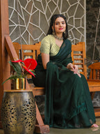 Tikhi Imli No Border Ready to Wear Saree - Distacart