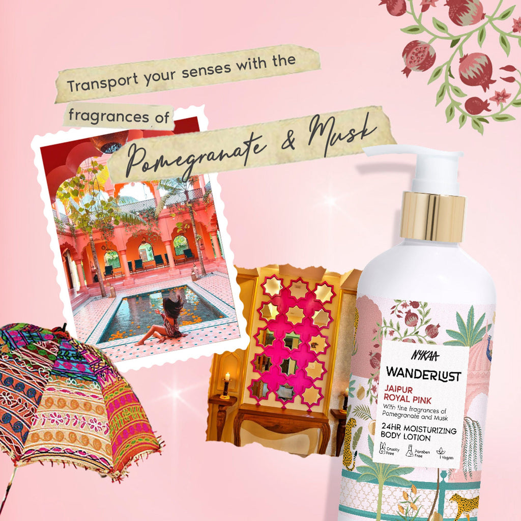 Wanderlust Moisturizing Body Lotion - Royal Pink