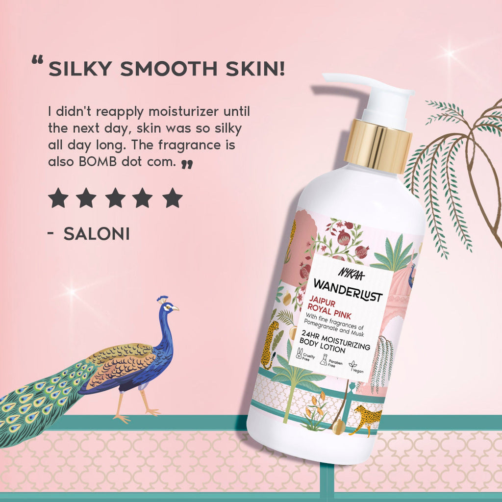 Wanderlust Moisturizing Body Lotion - Royal Pink