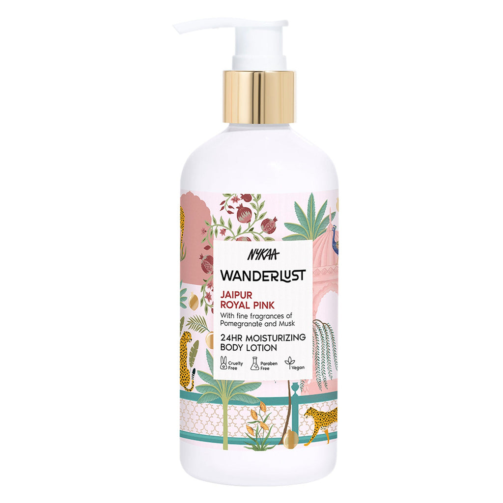 Wanderlust Moisturizing Body Lotion - Royal Pink