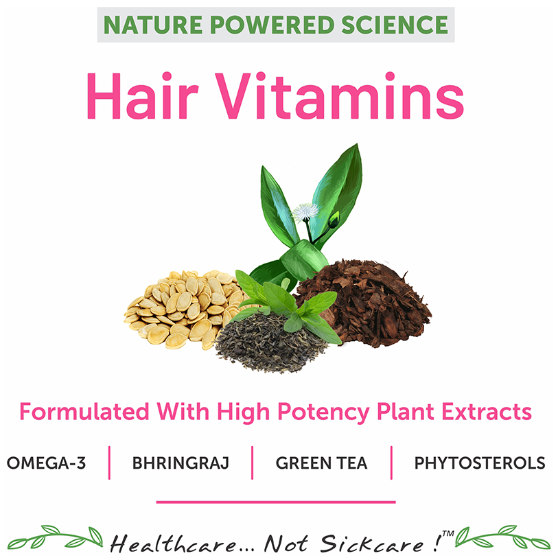 Bliss Welness Hair Vitamins Veg Tablet