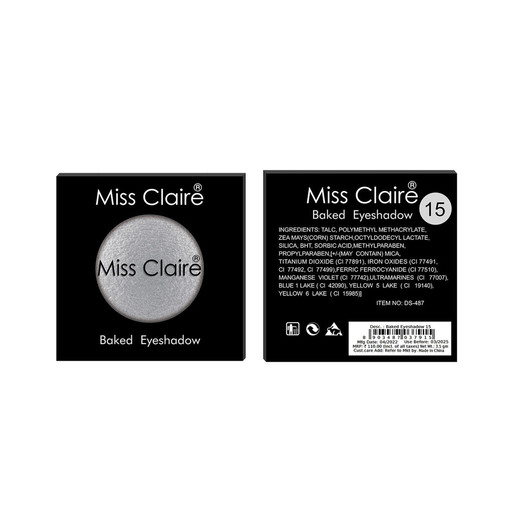 Miss Claire Baked Eyeshadow - 15 - Distacart