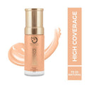 Matt Look High Coverage Waterproof Oil Free Matte SPF 25 Foundation - Natural