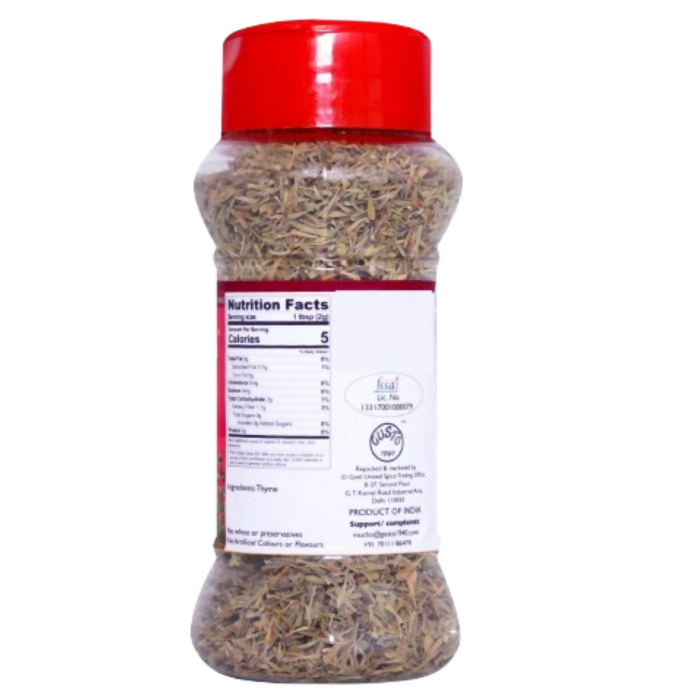 Tassyam Organics Dried Thyme - Distacart