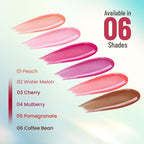 Swiss Beauty Kiss Kandy Tinted Lip Balm | Non-Sticky with Olive Oil & Vitamin E - 7 Strawberry - Distacart