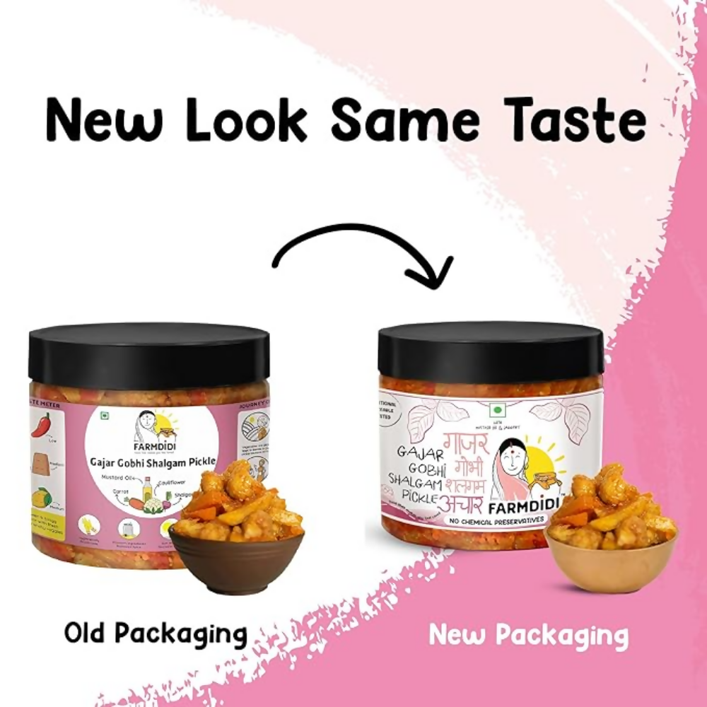 FarmDidi Gobhi Gajar Shalgam Pickle