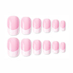 shills professional reusable press on nails french square spn733