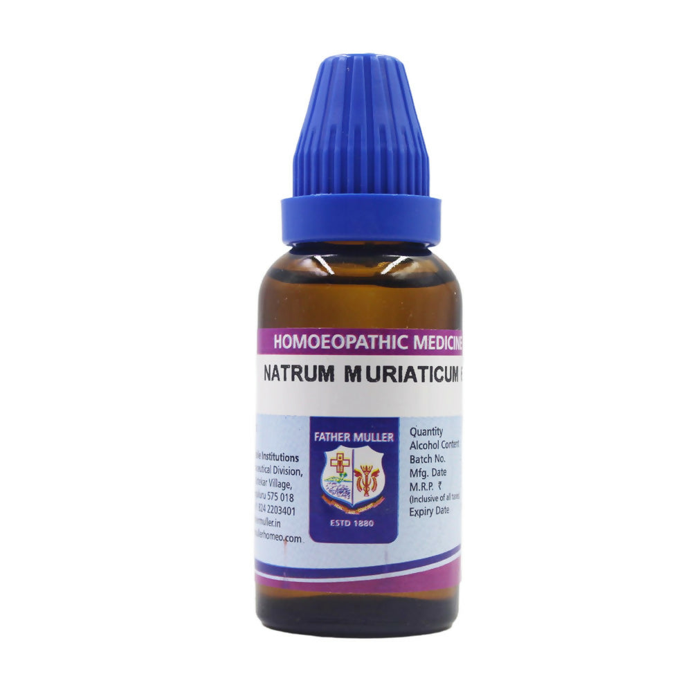 Father Muller Natrum Muriaticum Dilution - Distacart