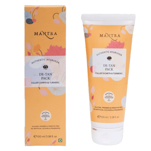 Mantra Herbal De-Tan Pack Fuller's Earth & Turmeric